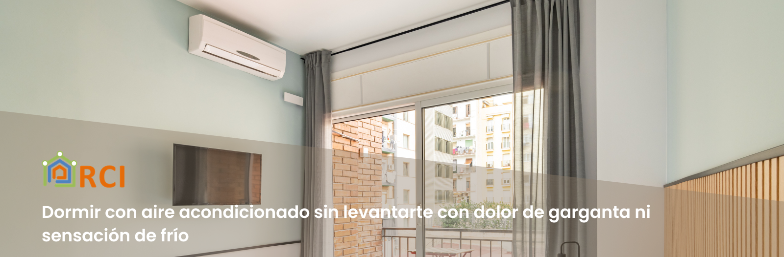 Dormir con aire acondicionado sin levantarte con dolor de garganta ni sensación de frío
