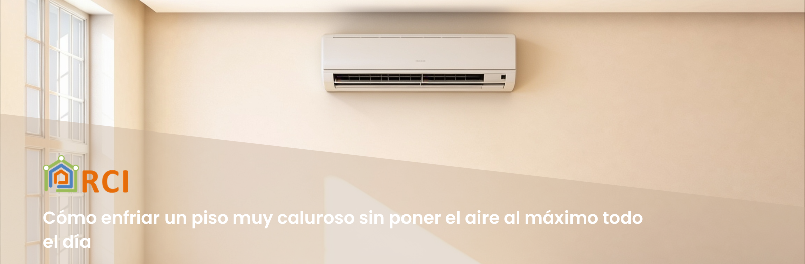 Cómo enfriar un piso muy caluroso sin poner el aire al máximo todo el día